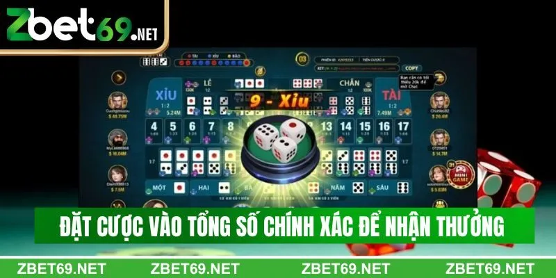 Đặt cược vào tổng số chính xác để nhận thưởng hấp dẫn Đặt cược vào tổng số chính xác để nhận thưởng hấp dẫn