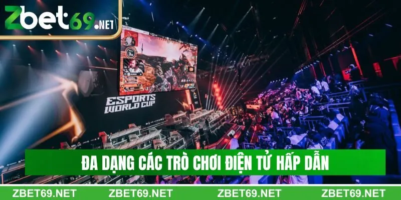 Đa dạng các trò chơi điện tử hấp dẫn Đa dạng các trò chơi điện tử hấp dẫn