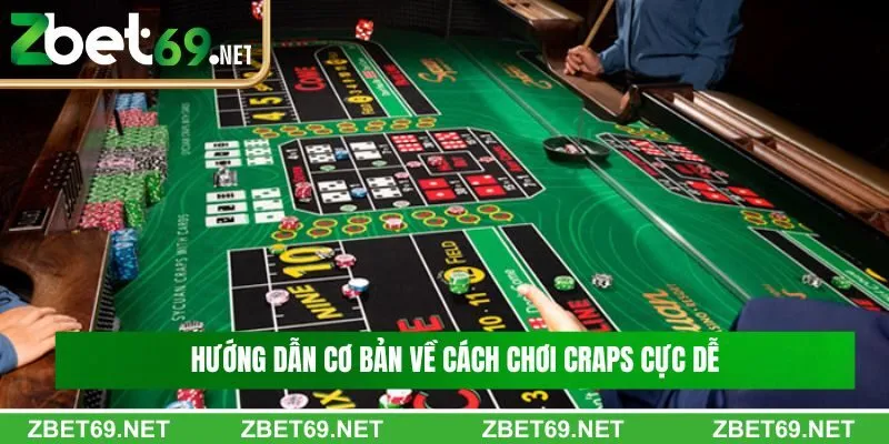 Hướng dẫn cơ bản về cách chơi Craps cực dễ