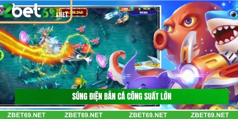 Súng điện công suất lớn