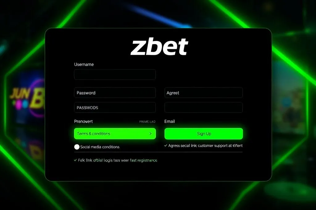 Hướng dẫn đăng ký Zbet